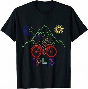 psychonoutstyle T-shirts WIth those bicycles you can get to the moon