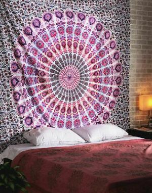 psychonoutstyle Wall clothe purple wall clothe