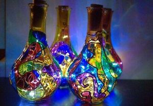 psychonoutstyle Lights LED wine bottel
