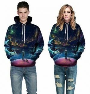 psychonoutstyle Sweatshirts Walking your dog in the galaxy