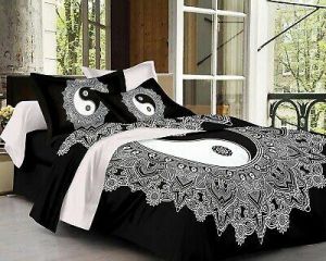 psychonoutstyle Bed sheets sleeping with duallity